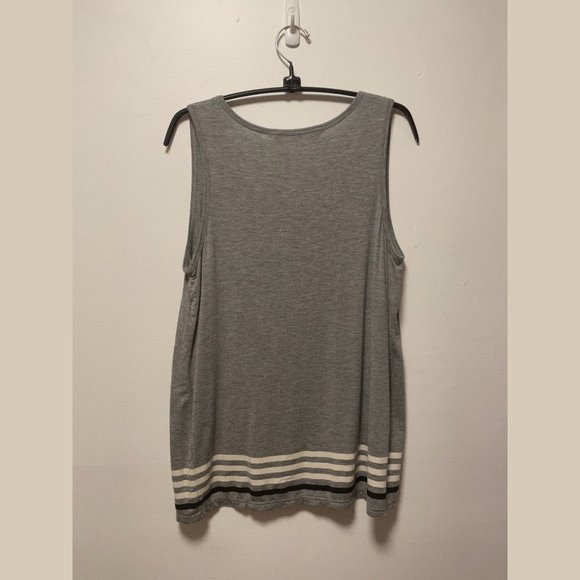 Live Love Lounge Tank (NWOT) – Grey Heather Size S - Picture 4 of 5